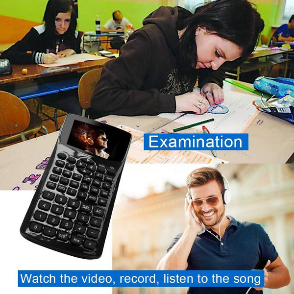 2.4 Inch Display Scientific Calculator Multi Function Record Sound Play Music & Video Browse Pictures Calculators