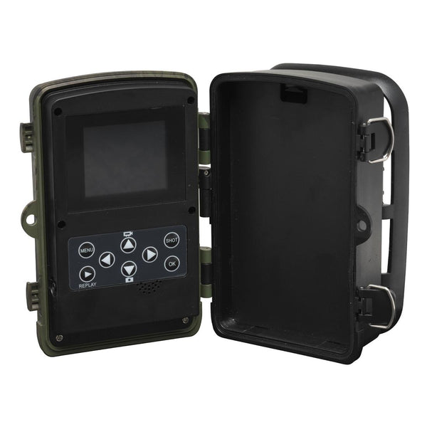 8Mp Waterproof Trail Camera With Night Vision And Wide Angle Lcd Digital Cameras