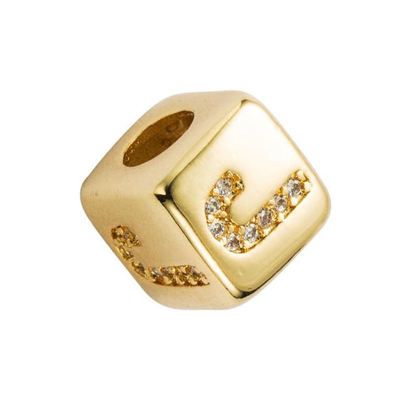 Brass Micro Inlaid Couple Red String Pull Diy Bracelet English Letter Beads Style J Bracelets