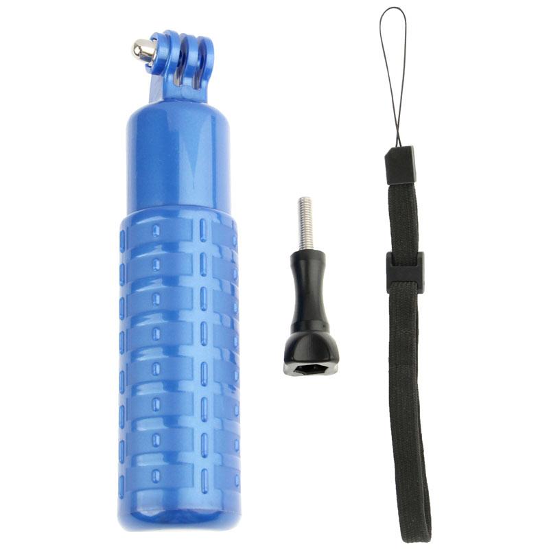 Floating Hand Grip For Action Cameras With Wrist Strap And Screw Straps & Hand Grips