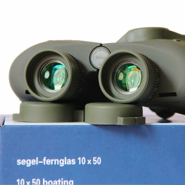 10X50 Floating Binoculars With Compass Hd Navigation Waterproof Low Light Vision Binoculars & Monoculars