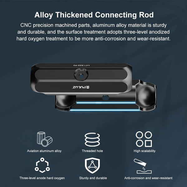 Cnc Metal Motorcycle Rearview Arm Mount For Audio And Video Equipment Other Camera & Photo Accs