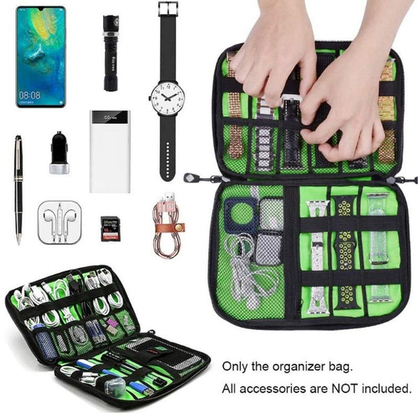 Multifunctional U Disk Storage Bag For Mobile Phone Accessories Yellow Other Mobile Accessories