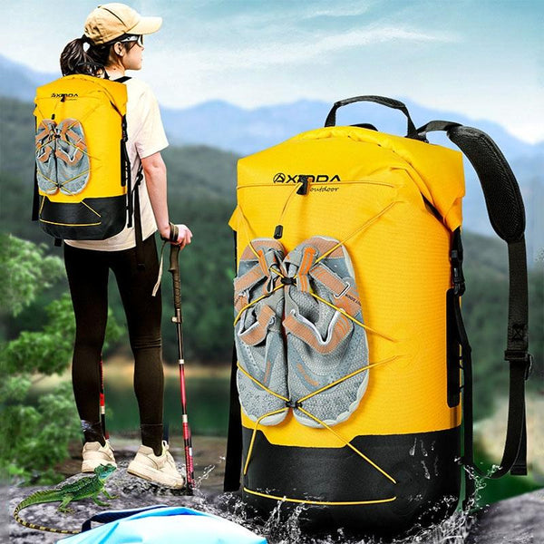Waterproof Outdoor Stream Tracing Backpack Black 16L Backpacks