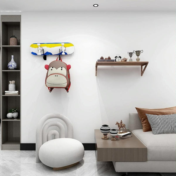 Wall Mount Bracket For Four Wheel Skateboards 1 Pair Other Skateboarding