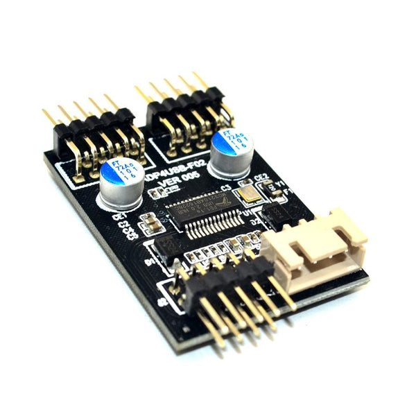 Usb 2.0 9Pin To Dual Header Hub Adapter Usb Cables Hubs & Adapters