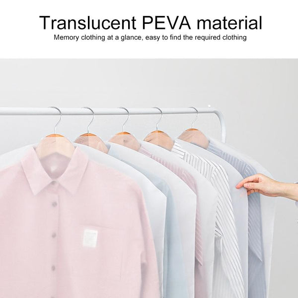 100 Disposable Dust Bags 60X120cm Thick Pe Material Transparent Garment Bags