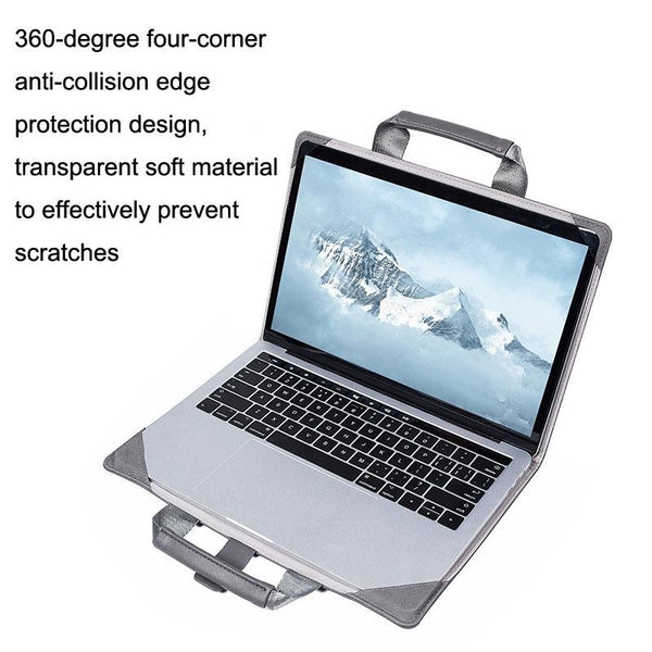 1 Sets Of 15.4 Inch Laptop Bag & Power Tote Protective Case Ink Green Laptop Cases & Bags