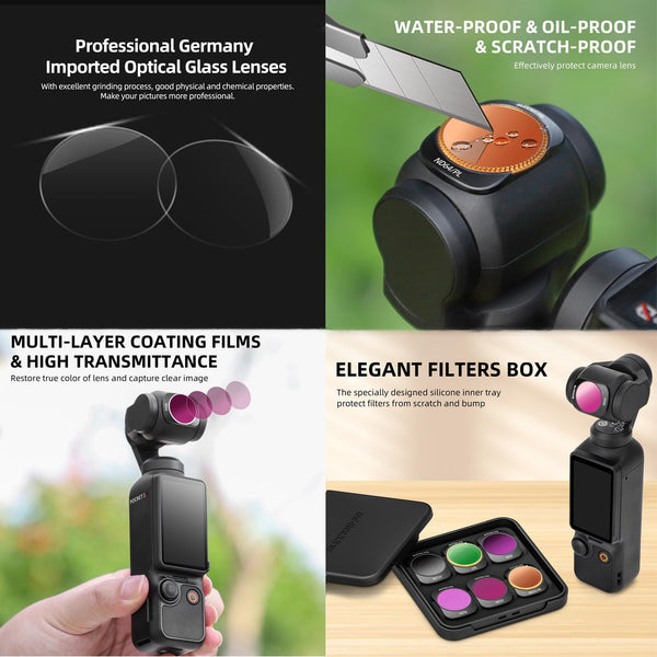 Dji Pocket 3 Camera Lens Filter Nd64pl Other Lenses & Filters
