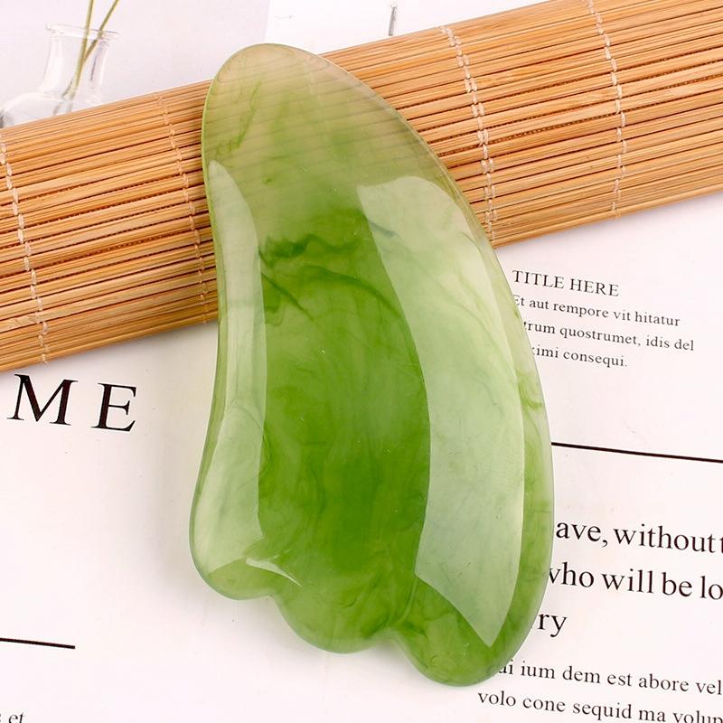 Facial Massage Stick For Beauty Salon Resin Scraping Sheet With Acupuncture Pen Massagers