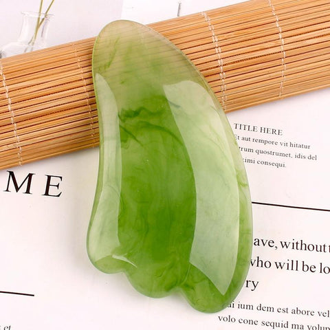 Facial Massage Stick For Beauty Salon Resin Scraping Sheet With Acupuncture Pen Massagers