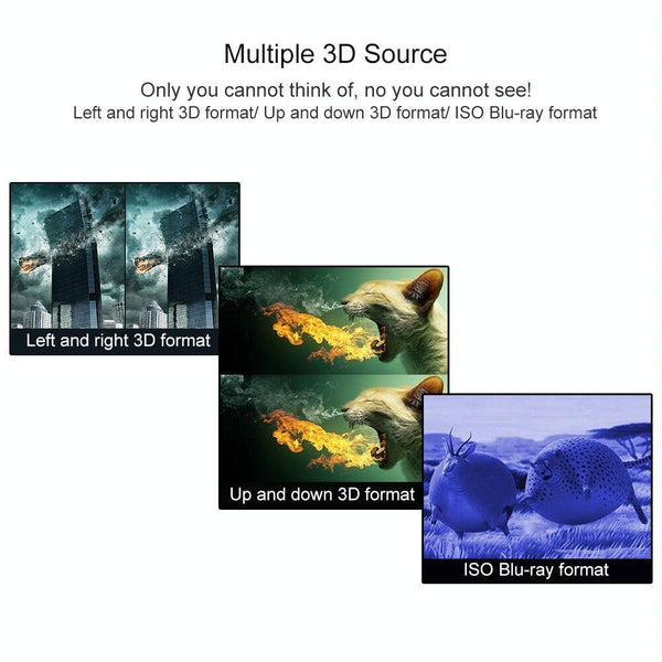 3D Active Glasses For Projectors Universal 3D Tv Glasses & Accessories