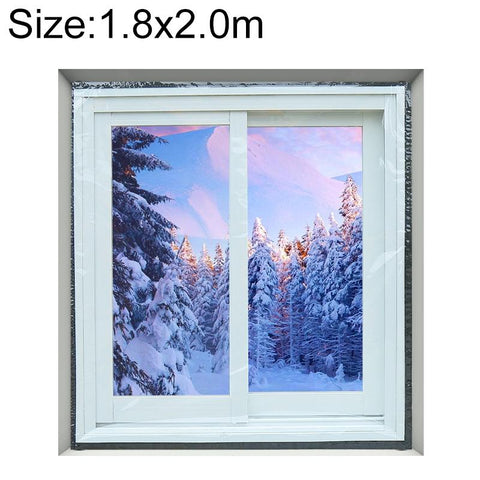 Double Layer Insulation Film For Indoor Windows Windproof Soundproof Warm 1.8X2.0M Window Film
