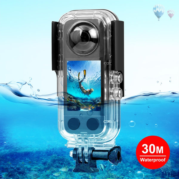 Waterproof Housing For Insta360 X3 30M Depth Underwater Cases & Housings