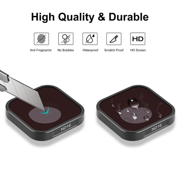 Parallel Compatible With Hero12 / 11 10 9 Gopro Action Camera Lens Filter Other Camera & Photo Accs