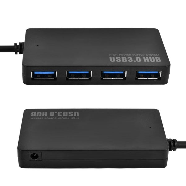 4 Port Usb 3.0 Hub Portable High Speed Led Hot Swap Usb Cables Hubs & Adapters