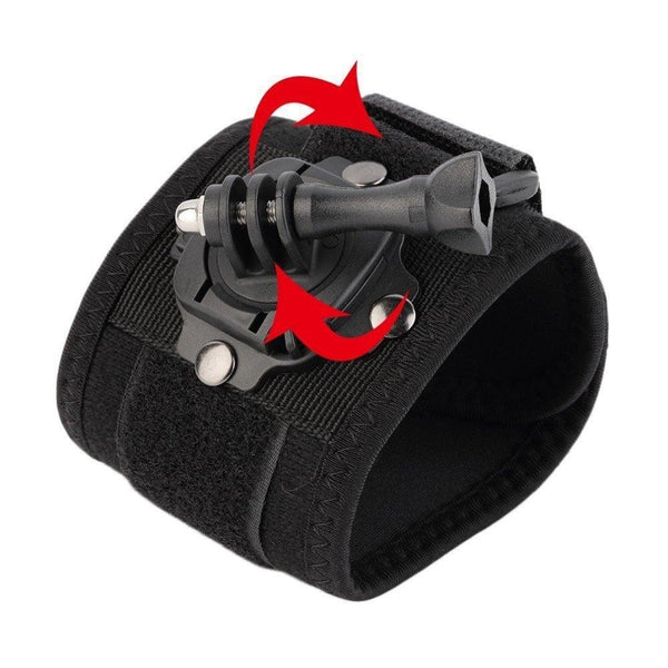 360 Degree Rotation Hand Camera Wrist Strap Mount For Audio And Video Recording Straps & Hand Grips