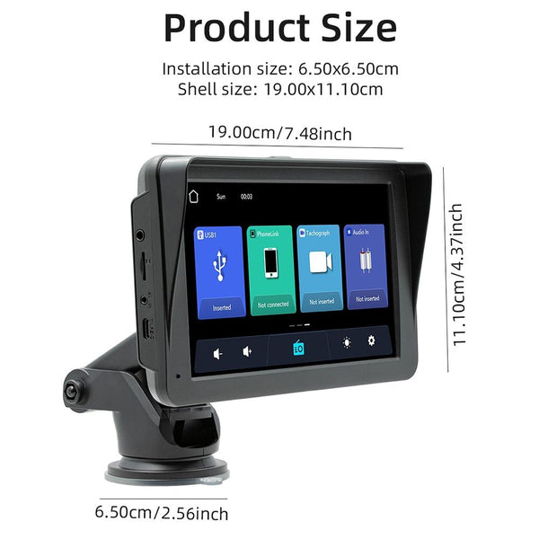 7 Inch Wireless Carplay Mp5 Player With Mobile Phone Interconnection Other Car Audio