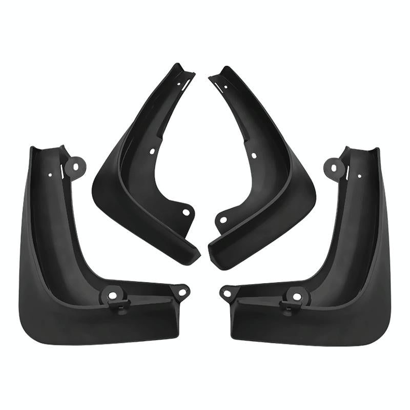 For Tesla Model S 2014 2020 4Pcs / Set Car Auto Soft Plastic Splash Flaps Fender Guard Fenders & Mud Guards