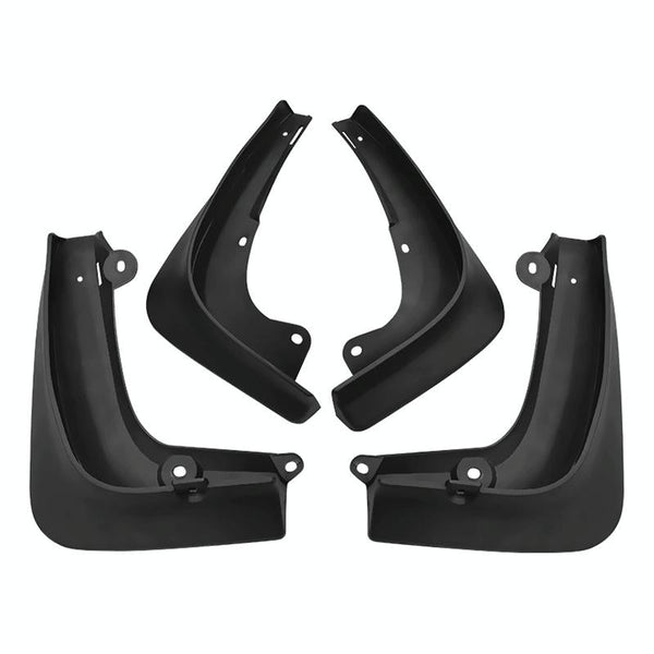 For Tesla Model S 2014 2020 4Pcs / Set Car Auto Soft Plastic Splash Flaps Fender Guard Fenders & Mud Guards