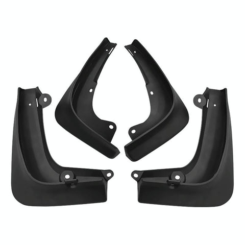 For Tesla Model S 2014 2020 4Pcs / Set Car Auto Soft Plastic Splash Flaps Fender Guard Fenders & Mud Guards