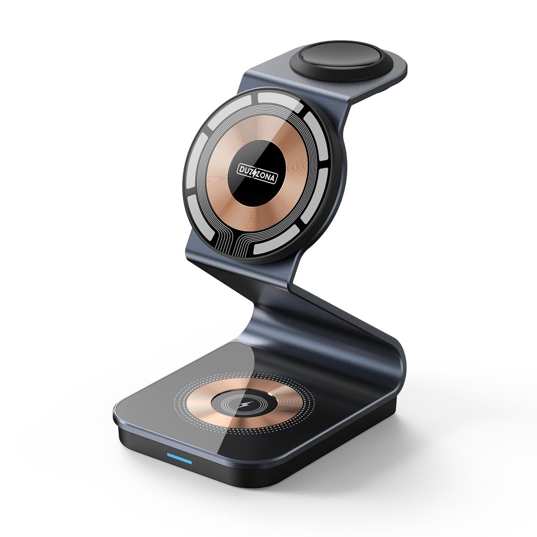 15W 3 In Transparent Magnetic Wireless Charger Chargers & Cradles