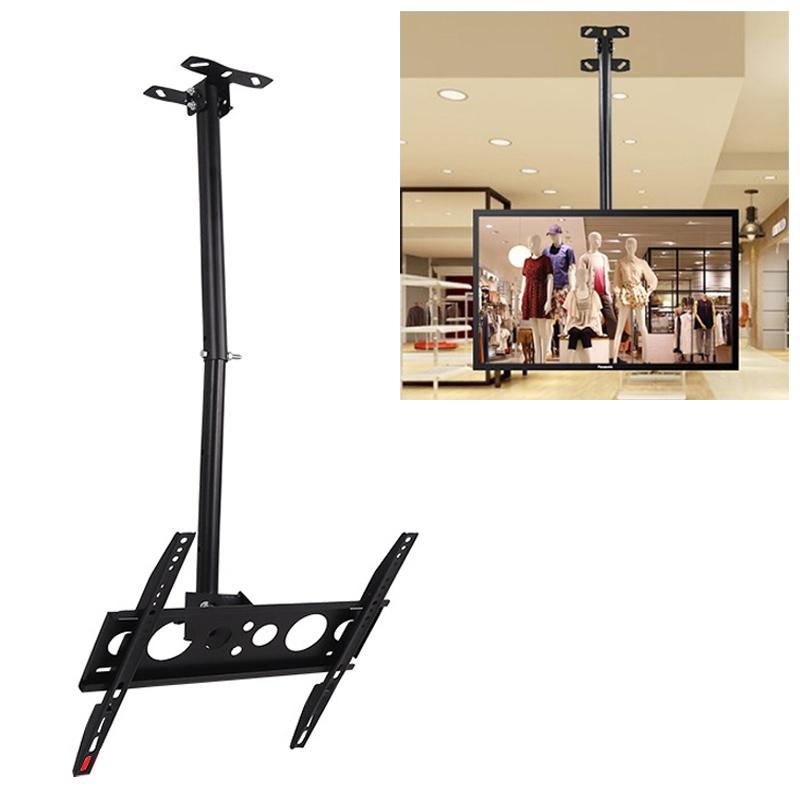 Single Screen Tv Wall / Ceiling Mount 26 60 Inch 0.5 1M Range Tv Stands & Mounts