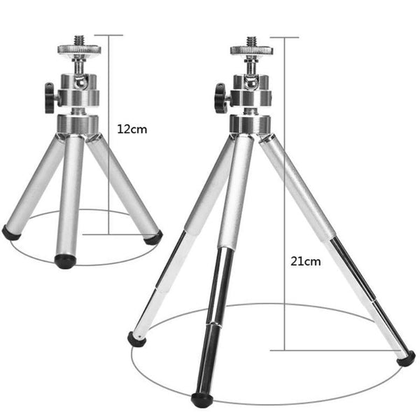 Compact Telescopic Tripod For Dslr And Action Cameras Tripods & Monopods