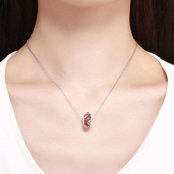 925 Sterling Silver Pure Glass Bead Bracelet Kit Craft Beads