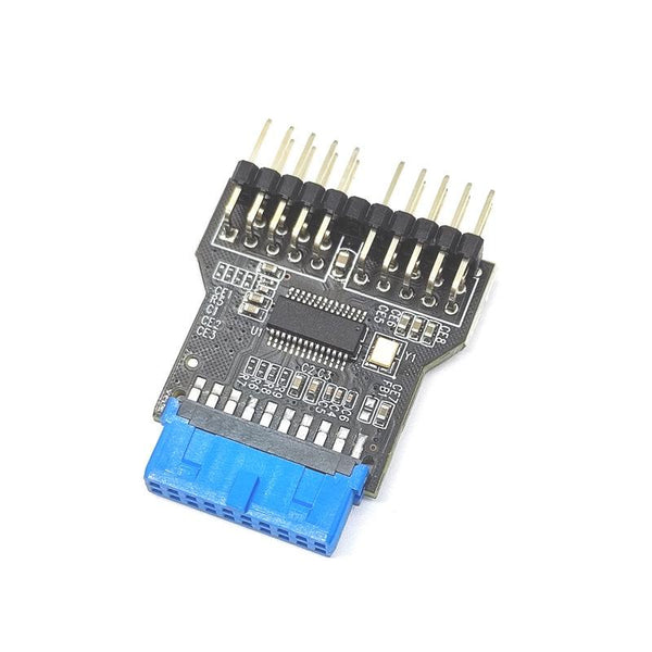 Usb3.0 19Pin To Dual Header Board 2 Male 2.0 Hub Other Components & Parts