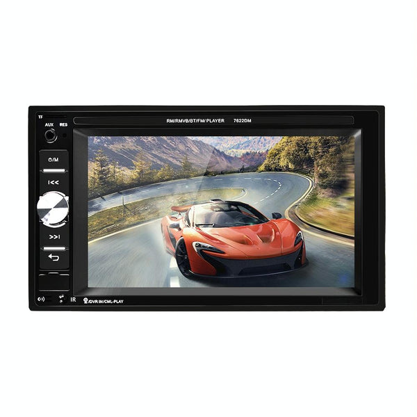 6.2 Inch Car Dual Din Hd Mp5 Player W / Bluetooth Fm Phone Link Tf Card & Remote Other Car Audio