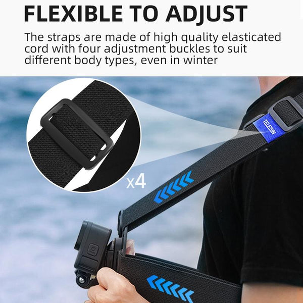 Action Camera Chest Strap Mount Belt Camera Drone Accessories