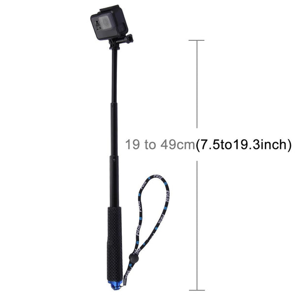 Extendable Monopod For Gopro And Other Action Cameras 19 49Cm Tripods & Monopods