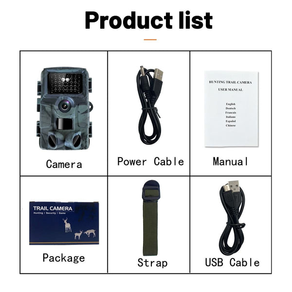 4K Infrared Night Vision Camera With 2 Lcd Screen Digital Cameras