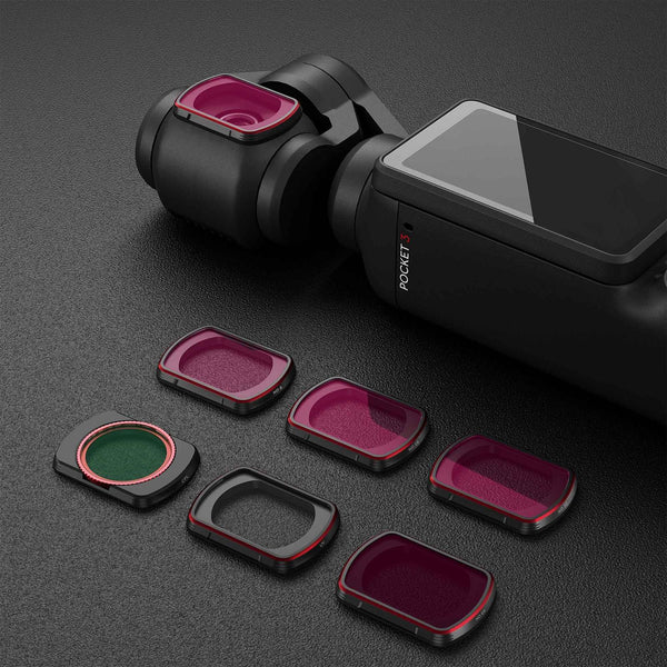 Complete Lens Filter Set For Dji Pocket 3 With Nd8 256 And Cpl Other Lenses & Filters