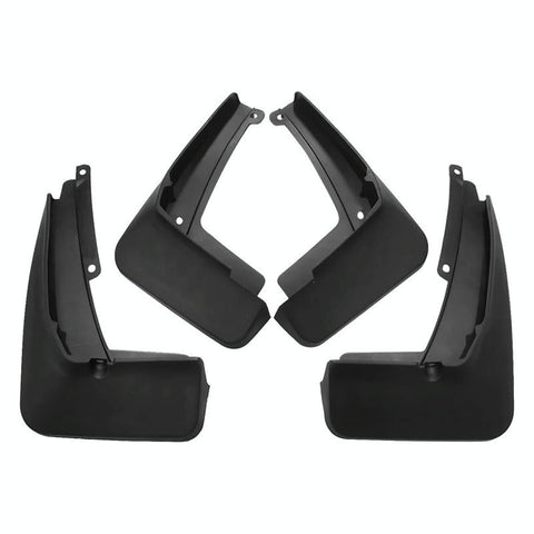 For Volkswagen Id.4X 2015 2023 4Pcs / Set Car Auto Soft Plastic Splash Flaps Fender Guard Fenders & Mud Guards