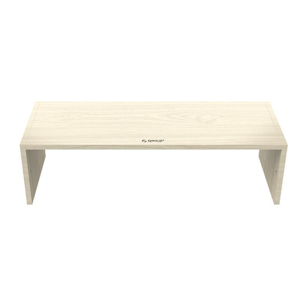 Natural Wood Monitor Stand Compact Design Monitor Mounts & Stands