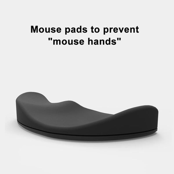 Silicone Wrist Support Mouse Pad For Right Hand Mouse Pads & Wrist Rests