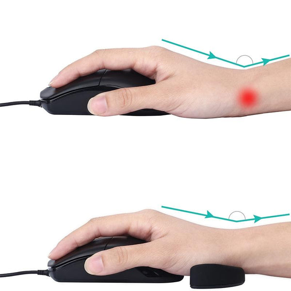Silicone Wrist Support Mouse Pad For Right Hand Mouse Pads & Wrist Rests