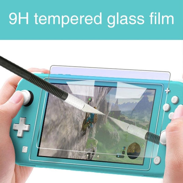 Switch Lite Tempered Glass Screen Protector Premium Quality Bags Skins & Travel Cases
