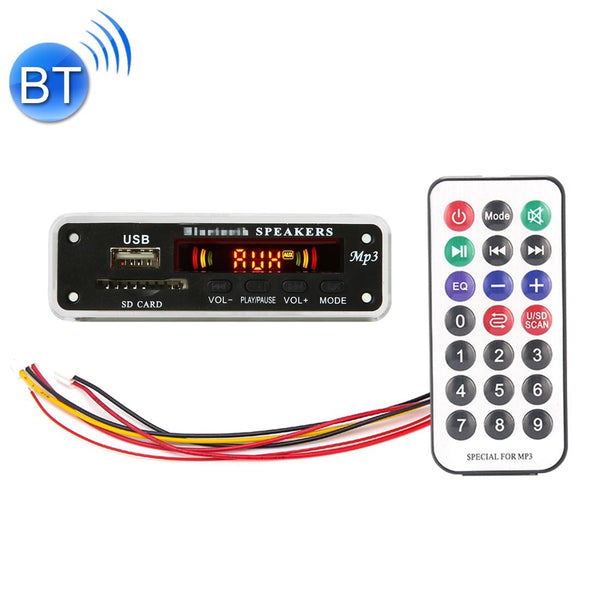 5V Car Audio Mp3 Player With Bluetooth & Remote Fm Radio Sd / Usb Other Car Audio