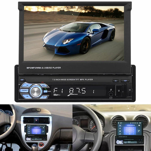 7 Inch Car Mp5 Player Bluetooth Hands Free Reverse Other Car Audio