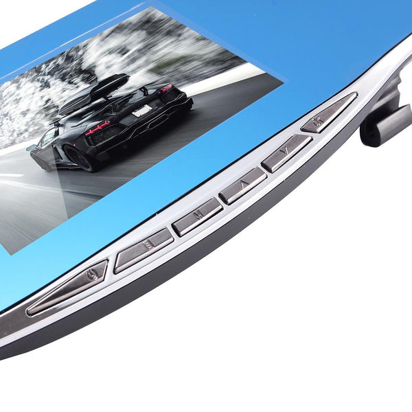 4.3 Hd 1080P Rearview Mirror Vehicle Dvr With Screen Display Mirrors