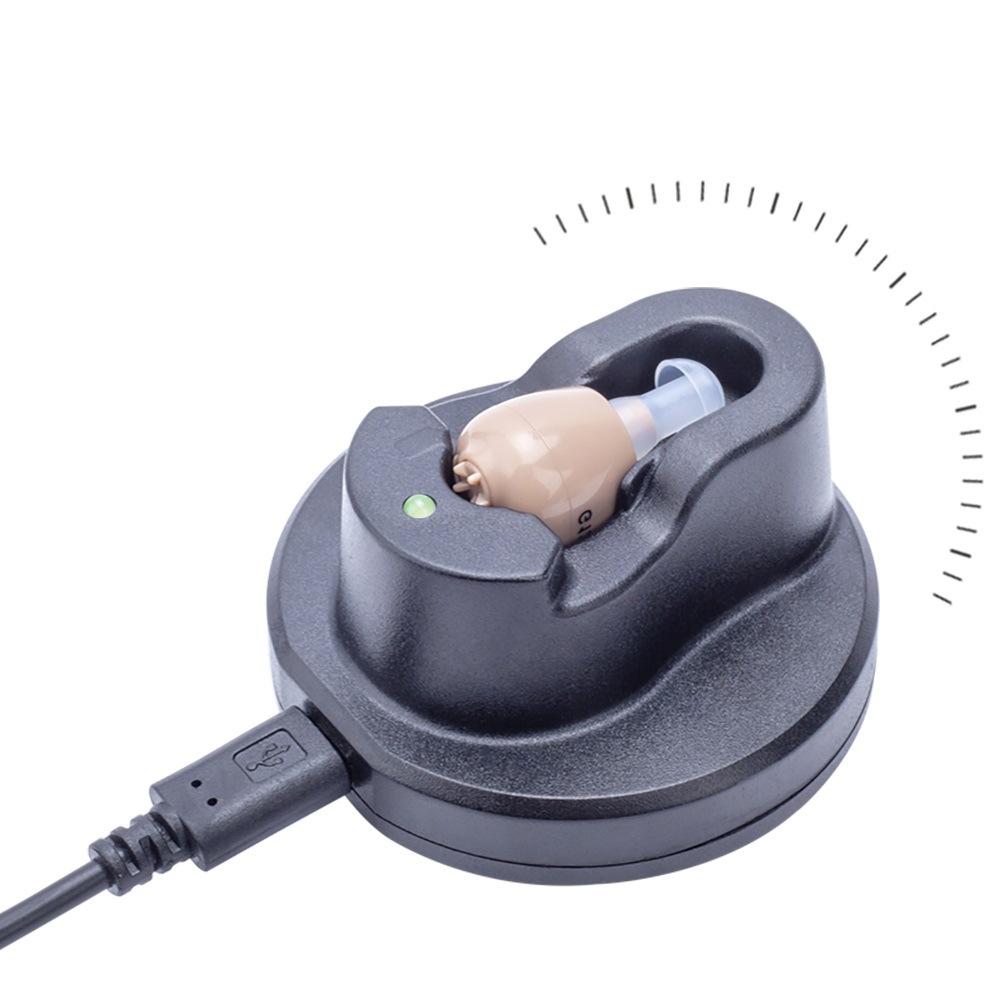 Rechargeable In Ear Sound Amplifier With Usb Charger Headphone Parts