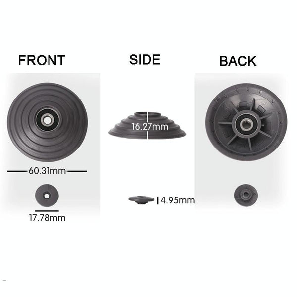 Powerful 100W Suction Head For Dyson V10 / V11 With Ball Wheels Vacuum Cleaner Parts