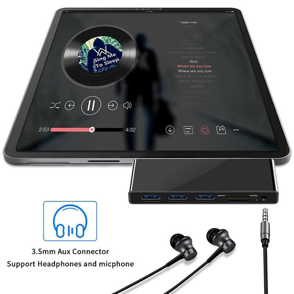 Type C To Usb3.0 / Hdmi Hub For Surface Pro Go Usb Cables Hubs & Adapters