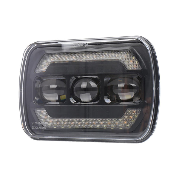 1 Pair 7 Inch Car Square Headlight Work Light Led Car Lights