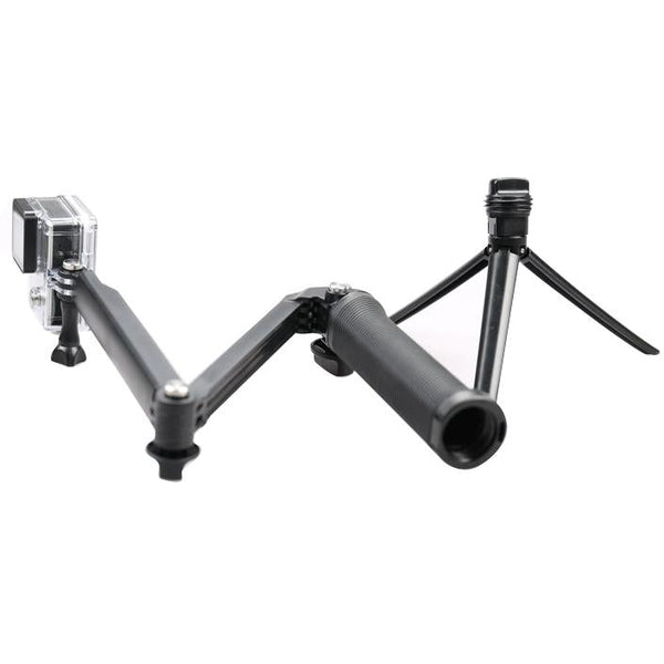 Extendable Monopod Tripod For Action Cameras 3 Way Multi Function Tripods & Monopods
