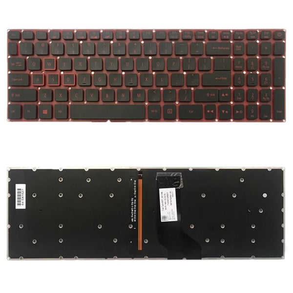 Backlit Keyboard For Acer Nitro 5 An515 / 52 53 Us Version Keyboards
