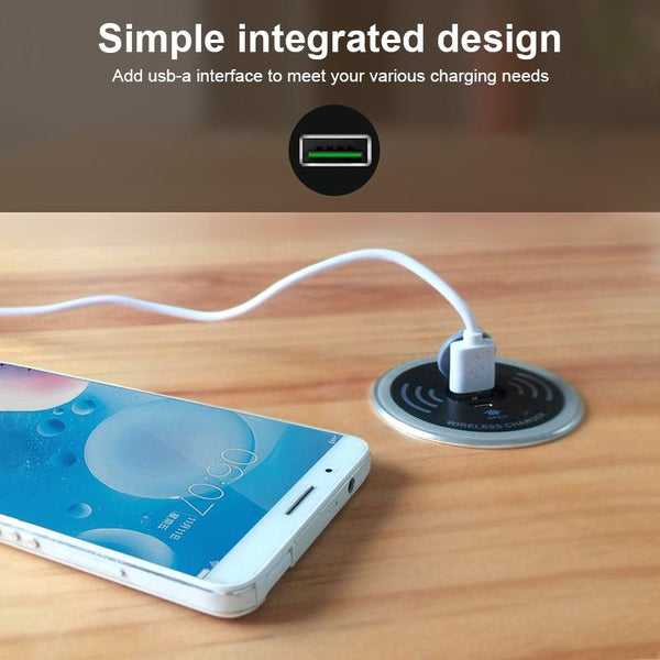Wireless Charger With Pd+Usb Interface 1.2M Cable Chargers & Cradles